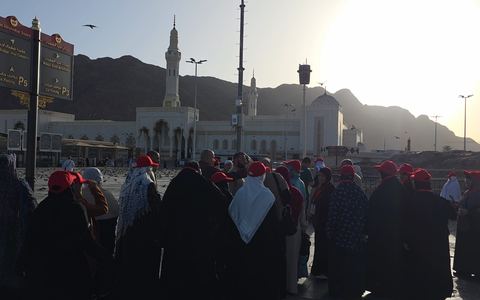 Tombe de Hamza à Uhud — Médine